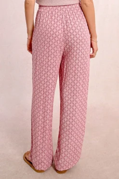 Pantalon fluide imprimé