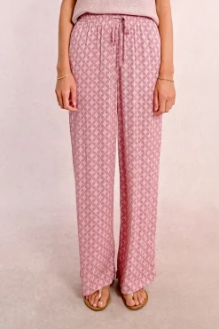 Pantalon fluide imprimé