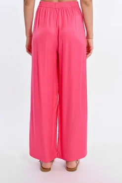 Pantalon fluide taille haute