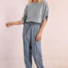 Pantalon jogpant en Tencel