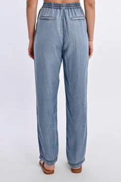 Pantalon jogpant en Tencel