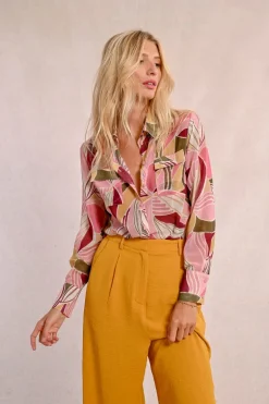 Pantalon large à pinces
