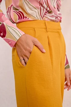 Pantalon large à pinces