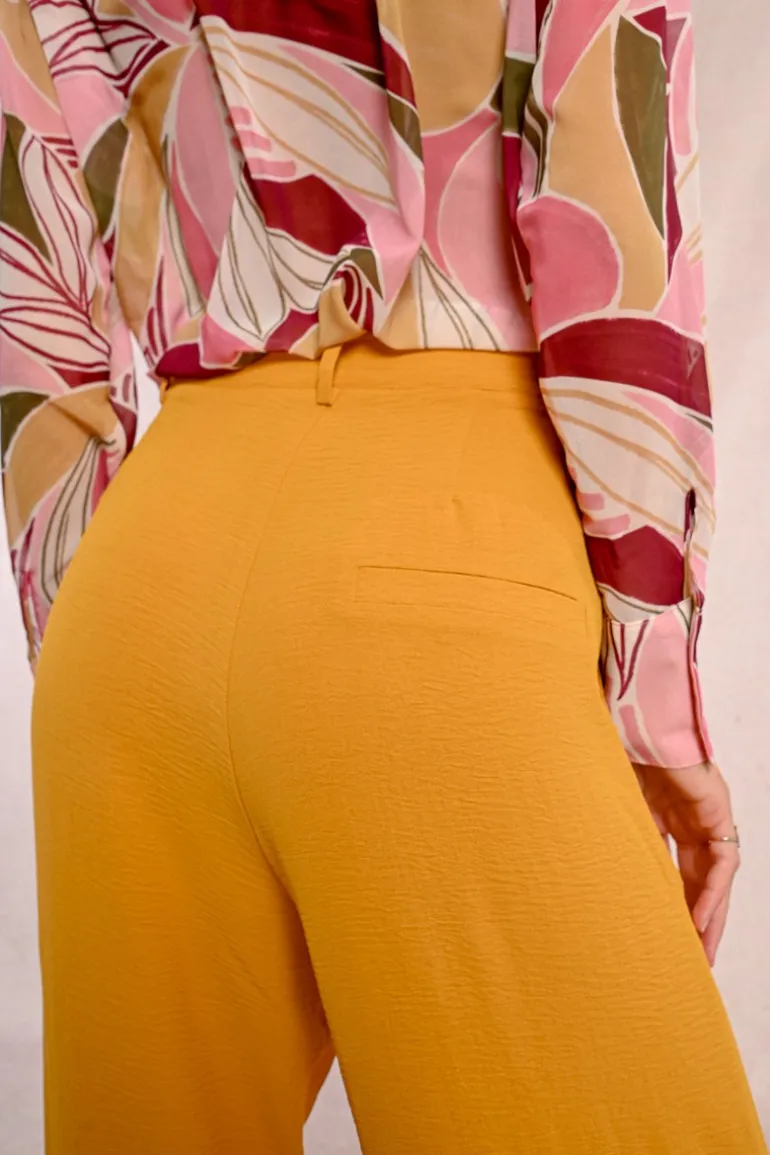Pantalon large à pinces