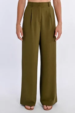 Pantalon large à pinces