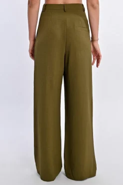 Pantalon large à pinces