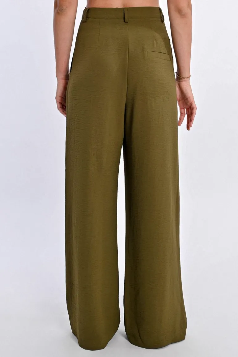 Pantalon large à pinces