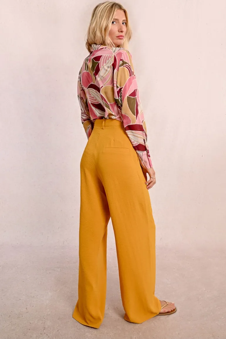 Pantalon large à pinces