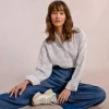 Pantalon large en lyocell