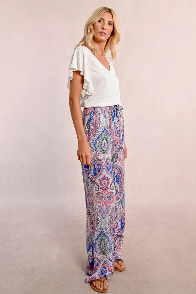 Pantalon large et fluide
