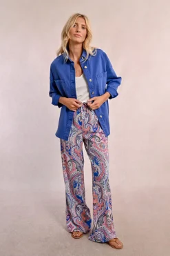 Pantalon large et fluide