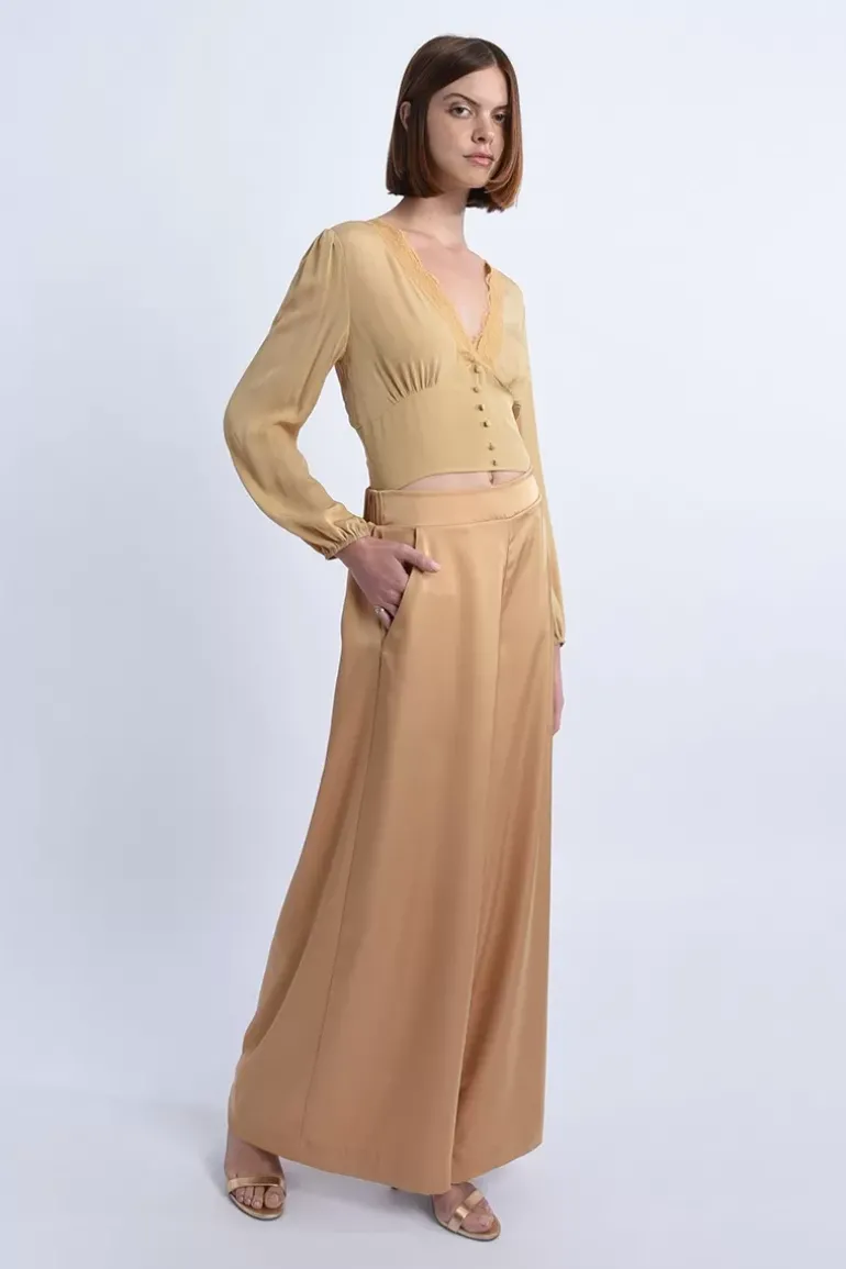 Pantalon palazzo