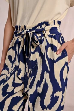 Pantalon taille paper bag