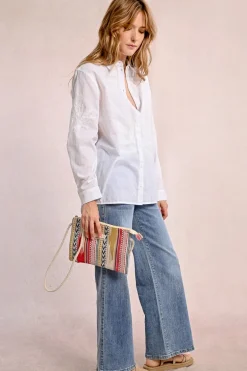 Pochette tressée multico