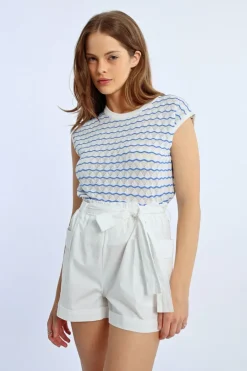 Polo rayé