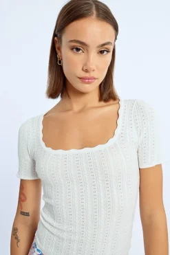 Pull à manches courtes