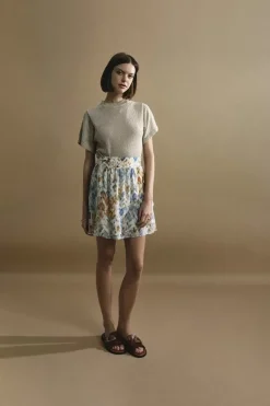 Pull court en maille douce