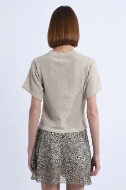 Pull court en maille douce
