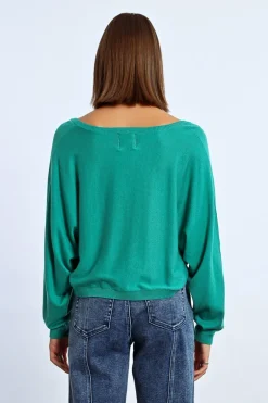 Pull crop motif c艙ur