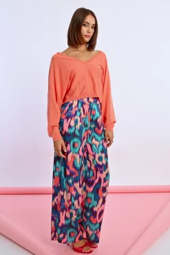 Pull crop motif c艙ur
