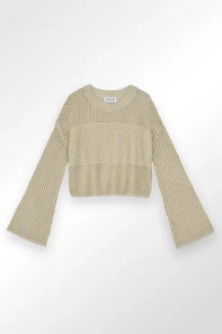 Pull en maille fine, manches longues