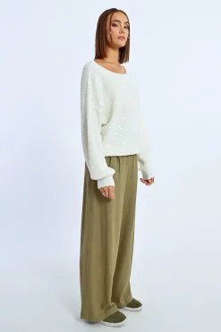 Pull oversize à sequins