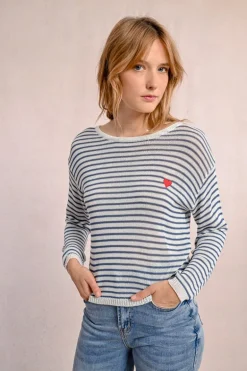Pull rayé