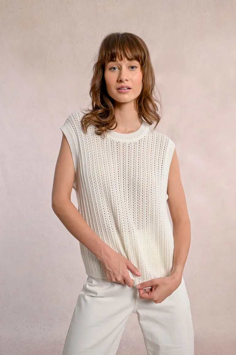 Pull sans manches