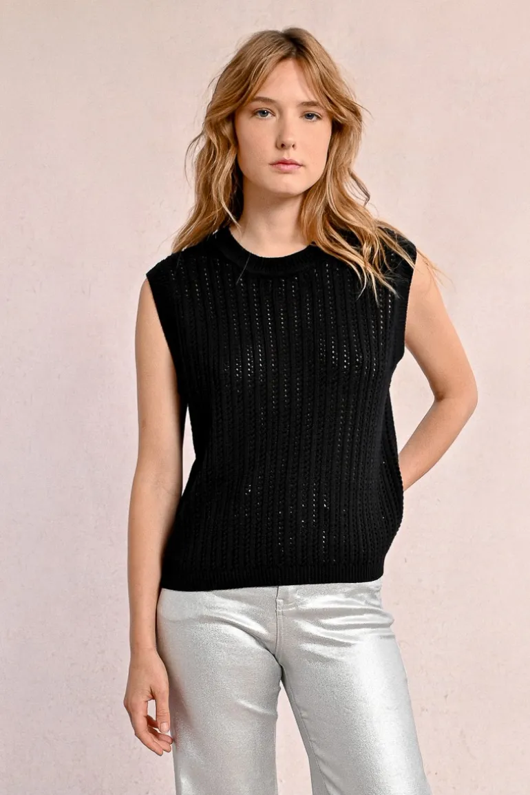Pull sans manches