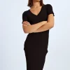 Robe ajustée, c艙ur ouvert au dos