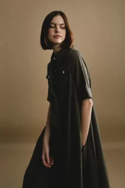 Robe ample évasée