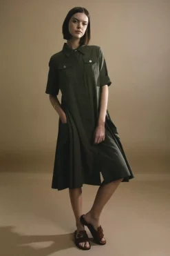 Robe ample évasée