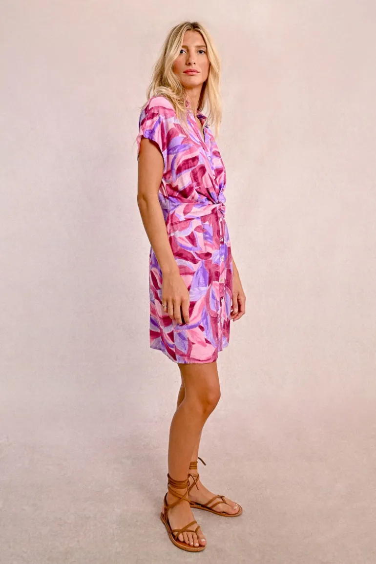 Robe chemise imprimée