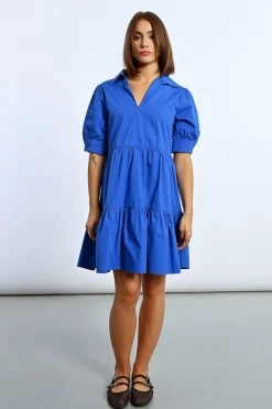 Robe chemisier à volants