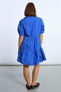 Robe chemisier à volants