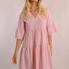 Robe chemisier babydoll