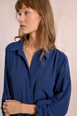 Robe chemisier courte nouable