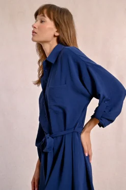 Robe chemisier courte nouable