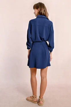 Robe chemisier courte nouable