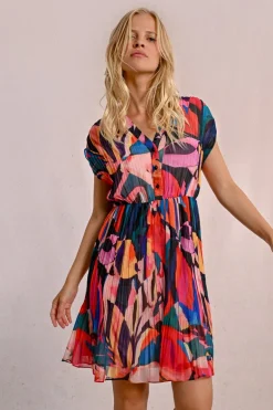 Robe chemisier sans manches