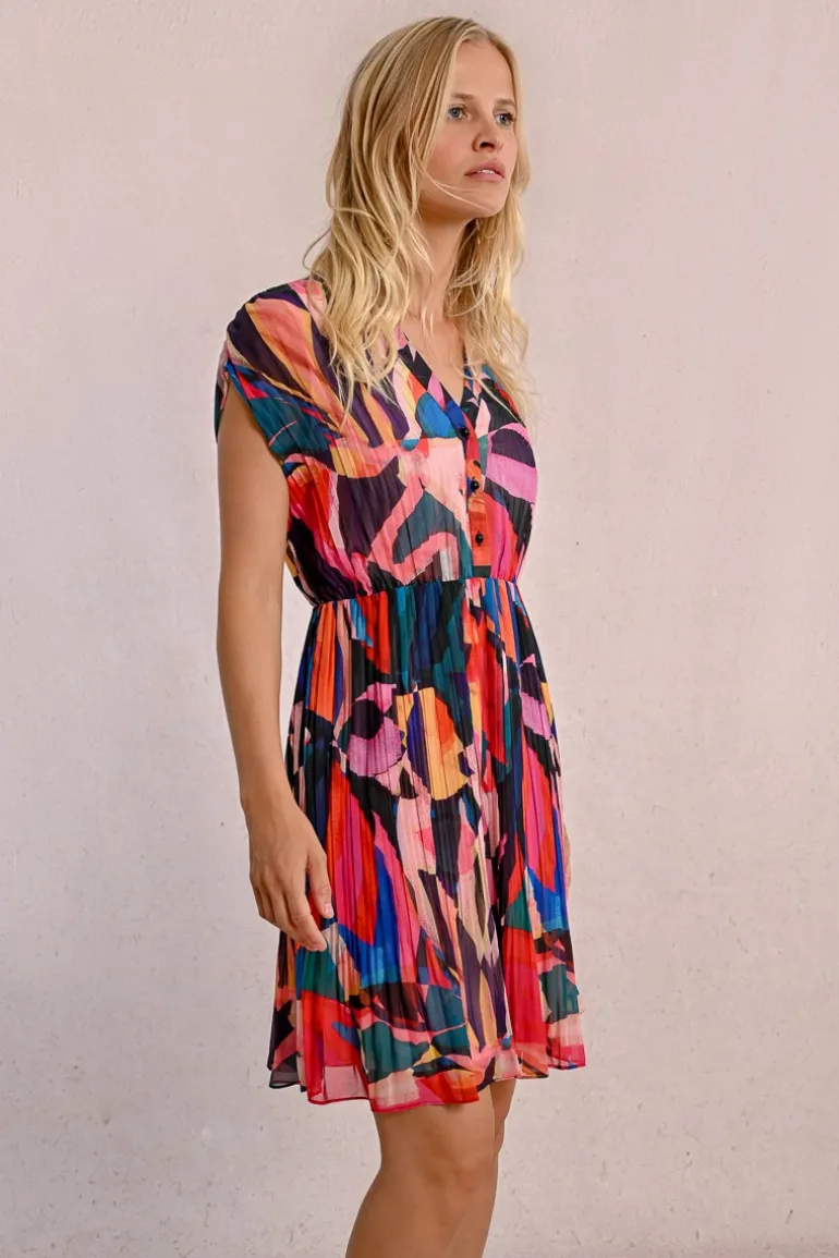 Robe chemisier sans manches
