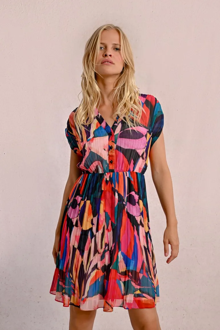 Robe chemisier sans manches