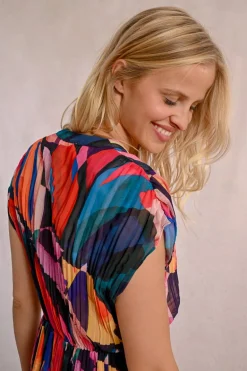 Robe chemisier sans manches