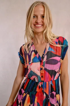 Robe chemisier sans manches