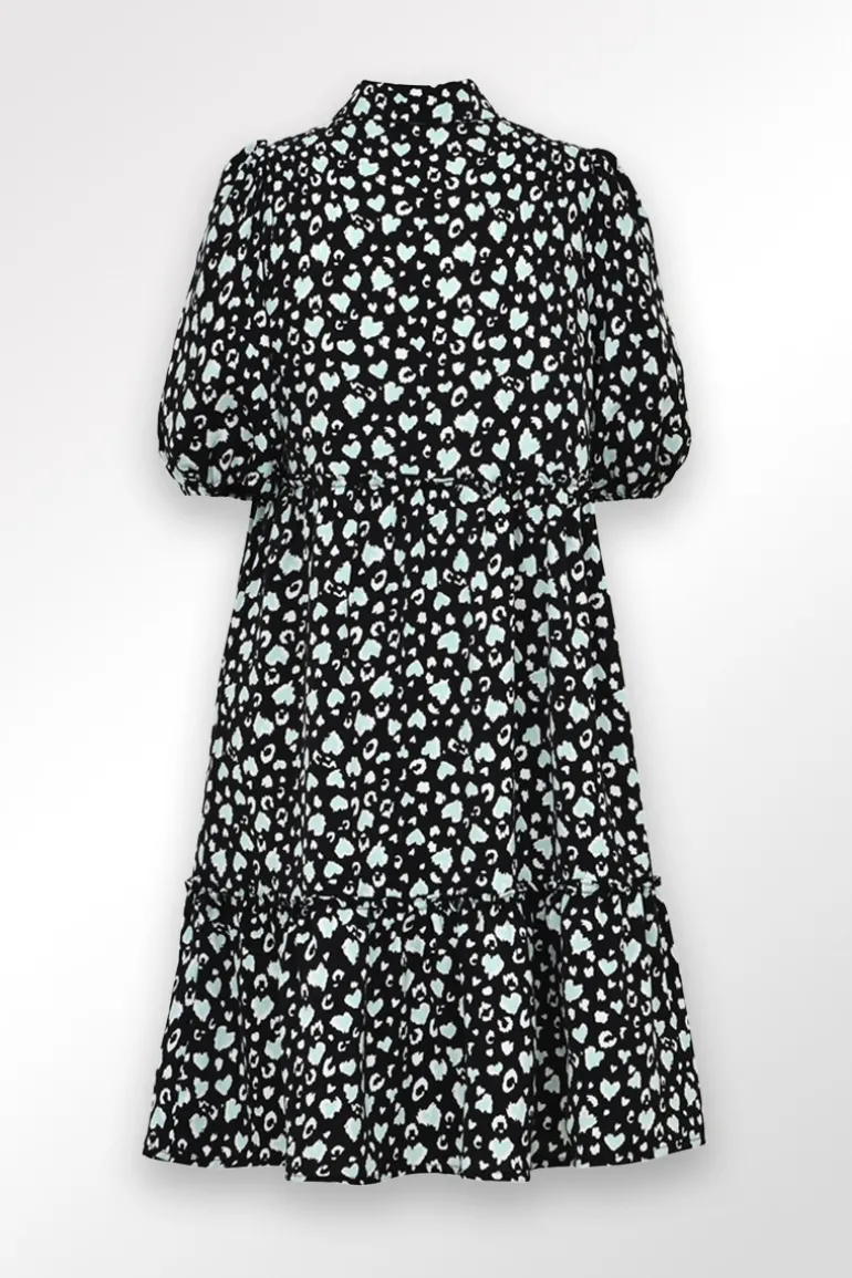 Robe courte à imprimé