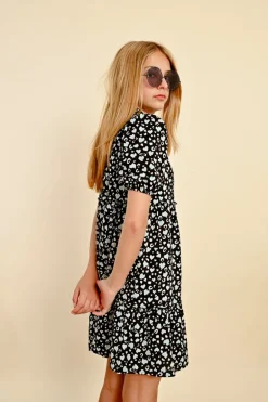 Robe courte à imprimé
