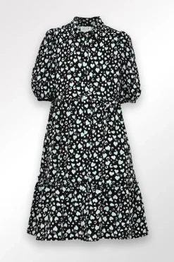 Robe courte à imprimé