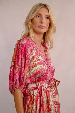 Robe courte à imprimé