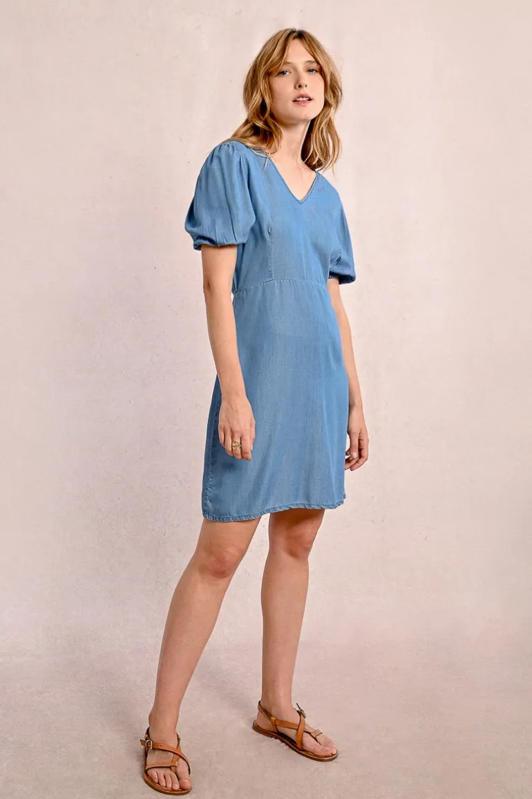 Robe courte en Tencel