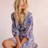 Robe courte imprimée